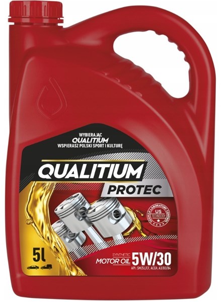 Moottoriöljy Qualitium Protec 5w/30 A3/b4, A3/b3, 5l QUALITIUM
