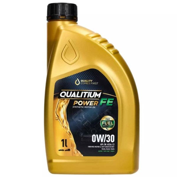 Moottoriöljy Qualitium Power Fe 0w-30, 1l QUALITIUM