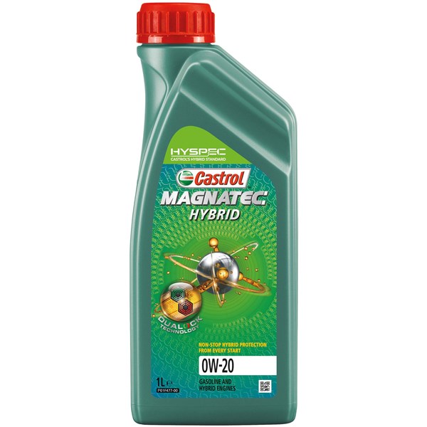 Moottoriöljy Castrol Magnatec Hybrid 0W-20 1L CASTROL