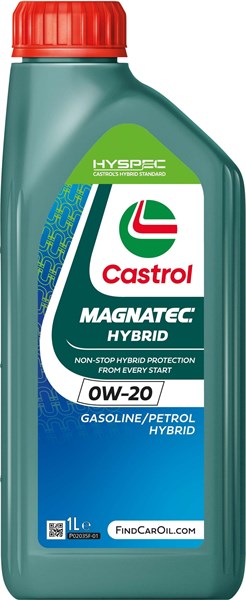 Moottoriöljy Castrol Magnatec Hybrid 0W-20 1L CASTROL