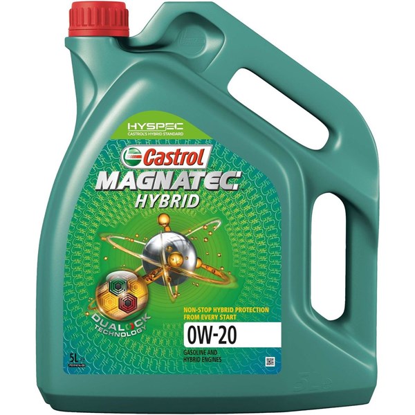 Moottoriöljy Castrol Magnatec Hybrid 0W-20 5L CASTROL