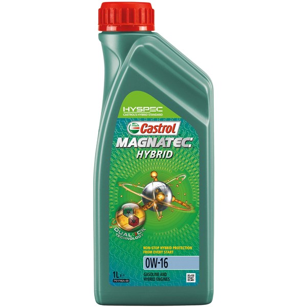 Moottoriöljy Castrol Magnatec Hybrid 0W-16 1L CASTROL