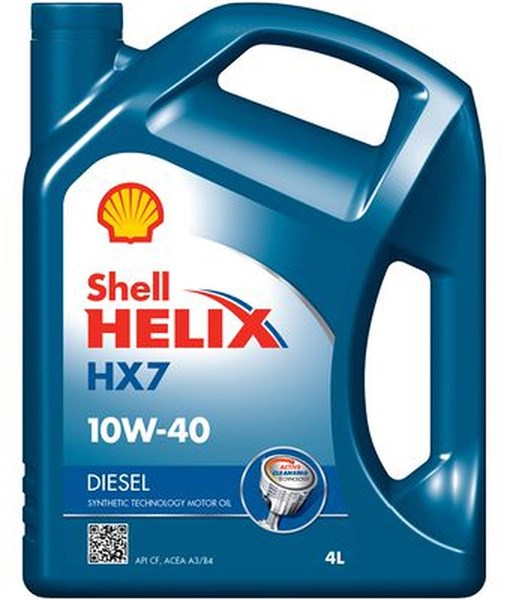 MOOTTORIÖLJY Helix HX7 Diesel 10W-40 A3/B4 4L SHELL