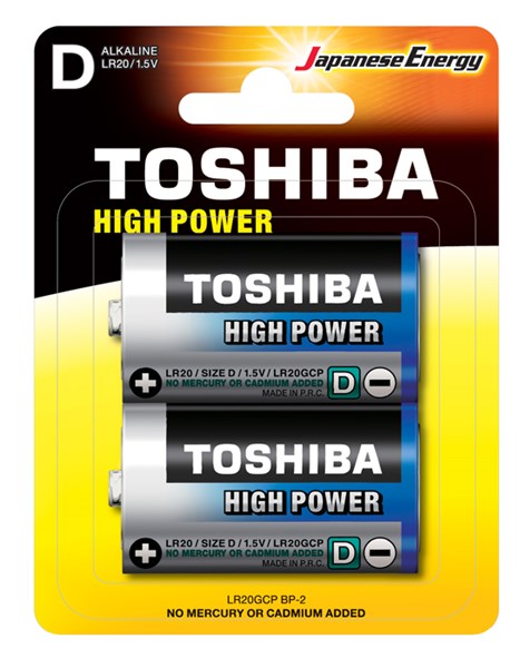 Lr20gcp Alkaline High Power 2-pack