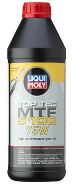 Vaihteistoöljy LIQUI MOLY Top Tec MTF 5100 75W GL-4, 1L LIQUI MOLY