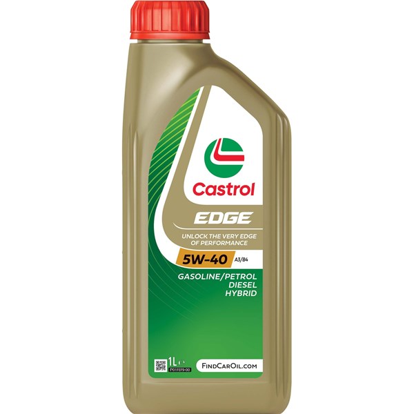 Moottoriöljy Castrol Edge 5W-40 A3/B4, 1L CASTROL