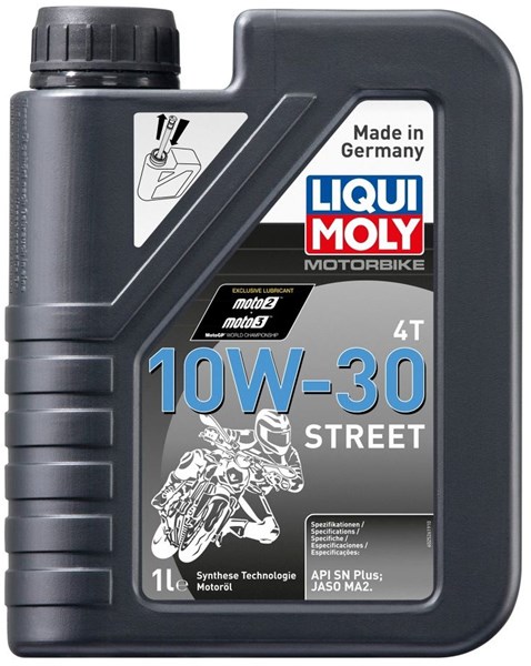 Mc Moottoriöljy 4T 10W-30 Street, 1l LIQUI MOLY LIQUI MOLY