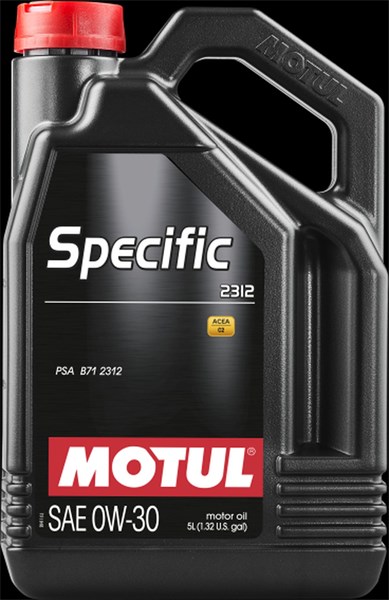 Moottoriöljy SPEC 2312 0W30 DE C2, 5l MOTUL MOTUL