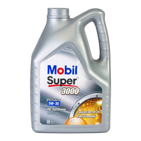 Moottoriöljy Mobil Super 3000 X1 Formula FE 5W-30 A5/B5, 5l MOBIL