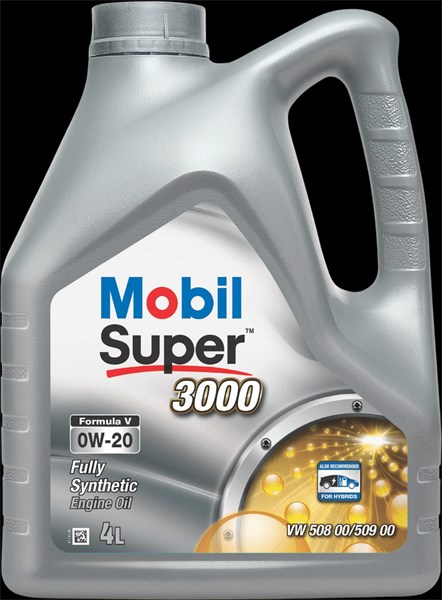 Moottoriöljy Mobil Super 3000 Form V 0W-20 C5, 4L MOBIL