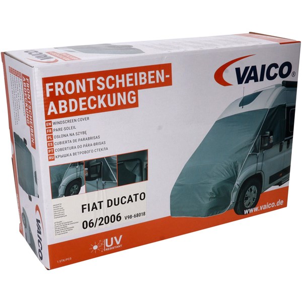 Ajoneuvokate, Edessä VAICO VAICO