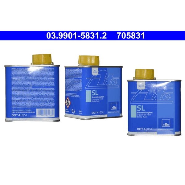 Jarruneste SL DOT 4 500ml ATE ATE