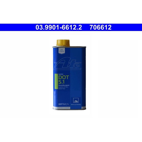 Jarruneste Super DOT 5.1 1L ATE ATE