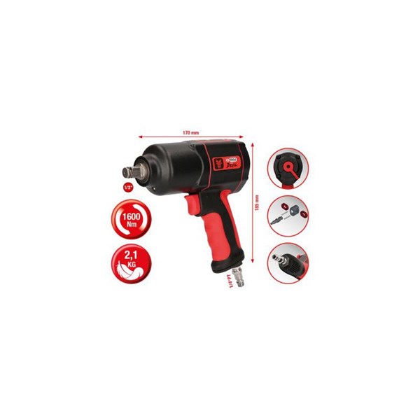 Mutterdragare (tryckluft) KS TOOLS - 1863837