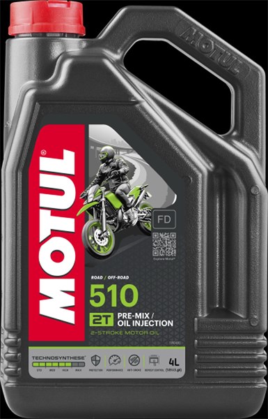 MC Moottoriöljy Motul 510 2T, 4L MOTUL