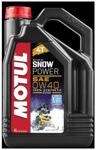 MC Moottoriöljy Motul SNOWPOWER 4T 0W-40, 4L MOTUL