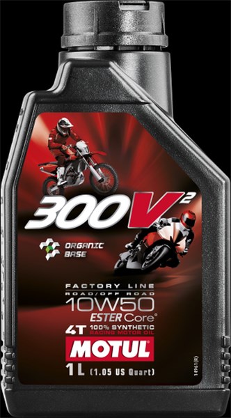 MC Moottoriöljy Motul 300VA 4T Factory Line 10W-50, 1L MOTUL MOTUL