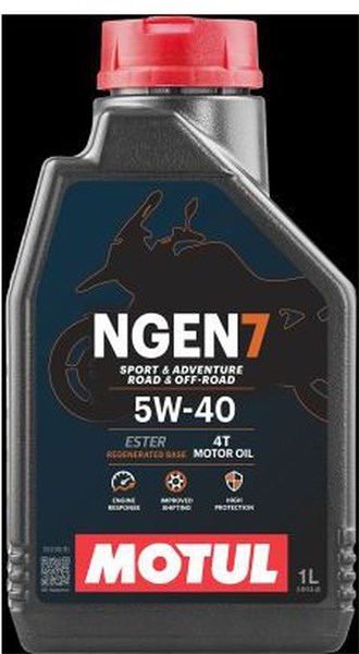 MC Moottoriöljy Motul NGEN7 5W-40 4T, 1L MOTUL MOTUL