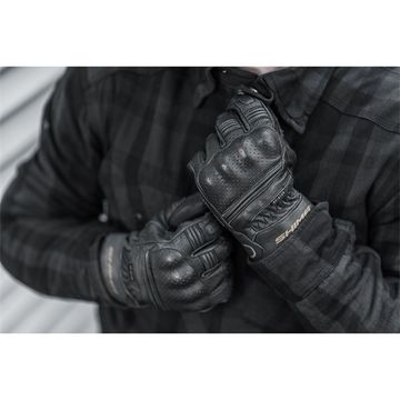 MC miesten hanskat SHIMA AVIATOR L Black SHIMA SHIMA