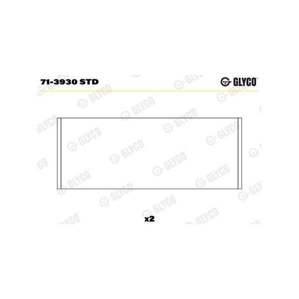 Kiertokangen laakeri GLYCO GLYCO