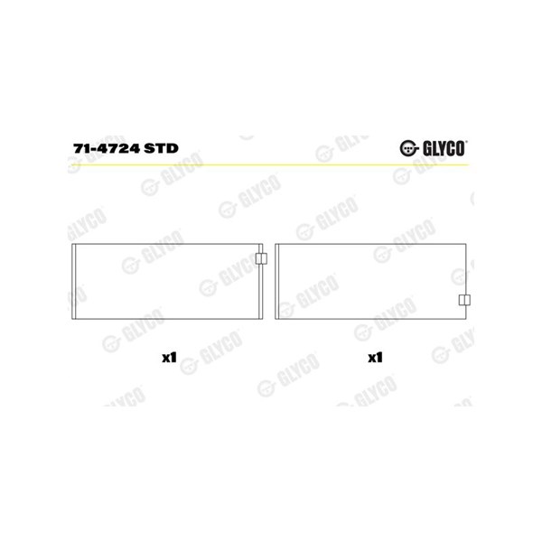 Kiertokangen laakeri GLYCO GLYCO