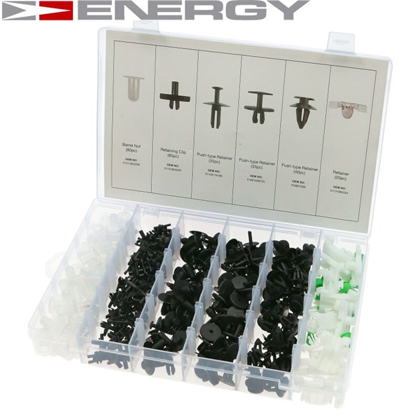 Kiinnitinsarja, kori ENERGY ENERGY