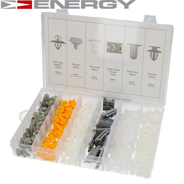 Kiinnitinsarja, kori ENERGY ENERGY