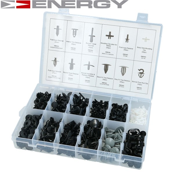 Kiinnitinsarja, kori ENERGY ENERGY