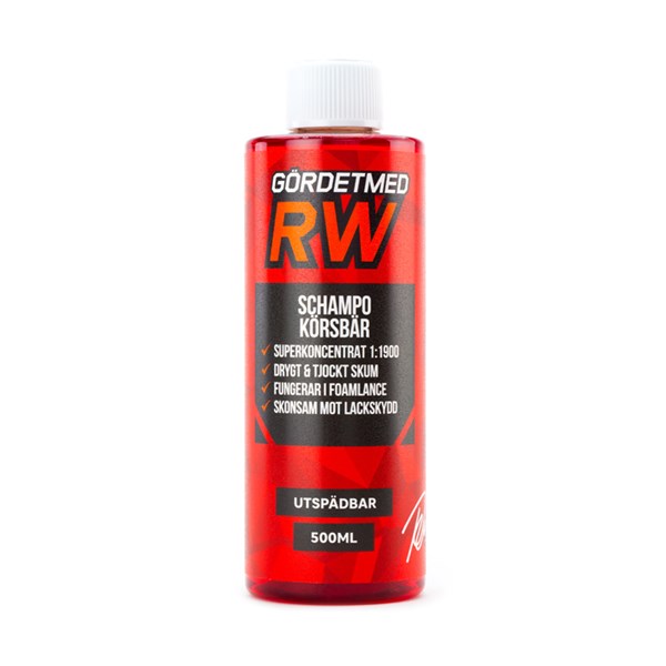Auton shampoo RW GÖRDETMEDRW GörDetMedRW