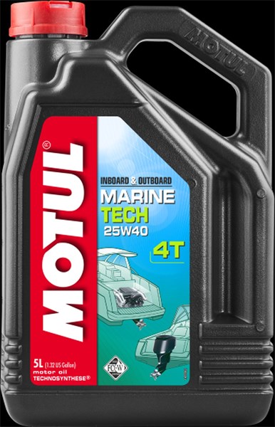 Moottoriöljy Motul Marine Tech 4T 25W-40, 5L MOTUL
