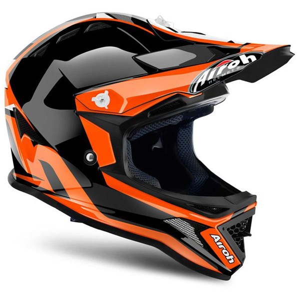 Mc Kypärä Airoh Junior Archer Chief Orange S AIROH AIROH Mc Kypärä Airoh Junior Archer Chief Orange S AIROH AIROH