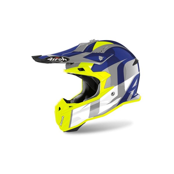 Mc Kypärä Airoh Terminator Open Vision Shock Blue M AIROH AIROH