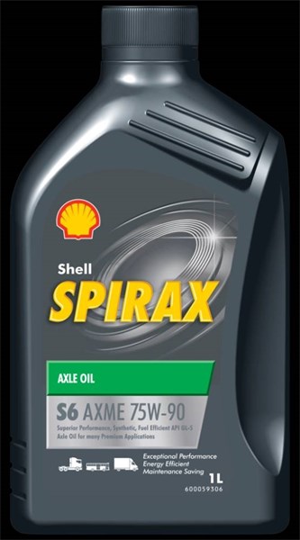 Vaihteistoöljy Shell Spirax S6 AXME 75W-90, 1L, Etuakseli, Taka-a SHELL