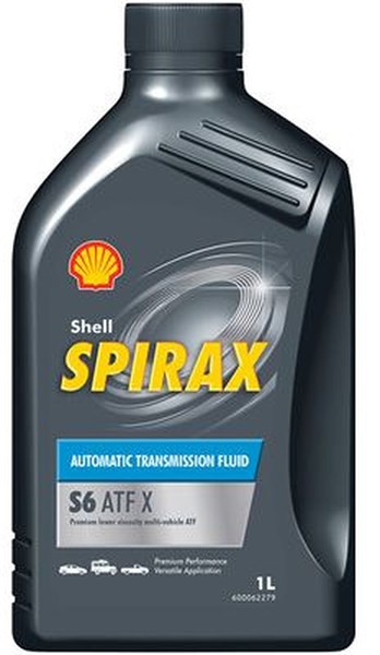 Automaattivaihteistoöljy (ATF) Shell Spirax S6 ATF X, 1L, Etuakse SHELL