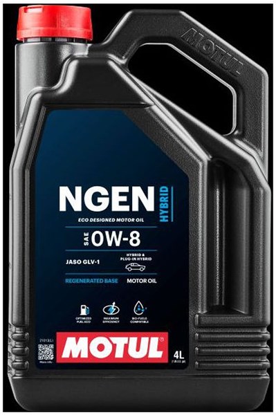 Moottoriöljy Motul NGEN HYBRID 0W-8 MOTUL MOTUL