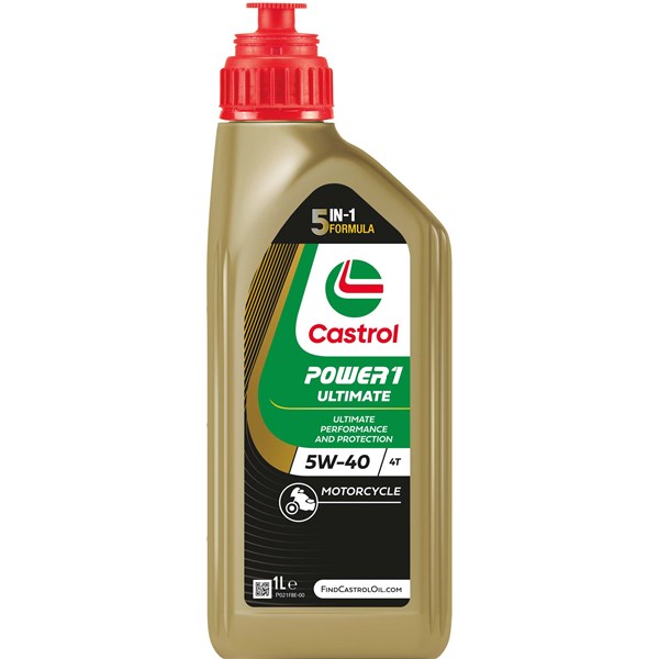 MC Moottoriöljy Castrol Power1 Ultimate 4T 5W-40 CASTROL