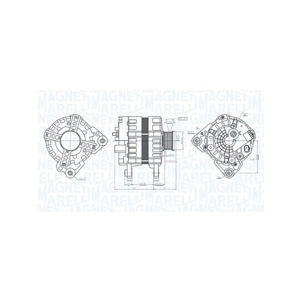 Laturi 12V 110A MAGNETI MARELLI MAGNETI MARELLI