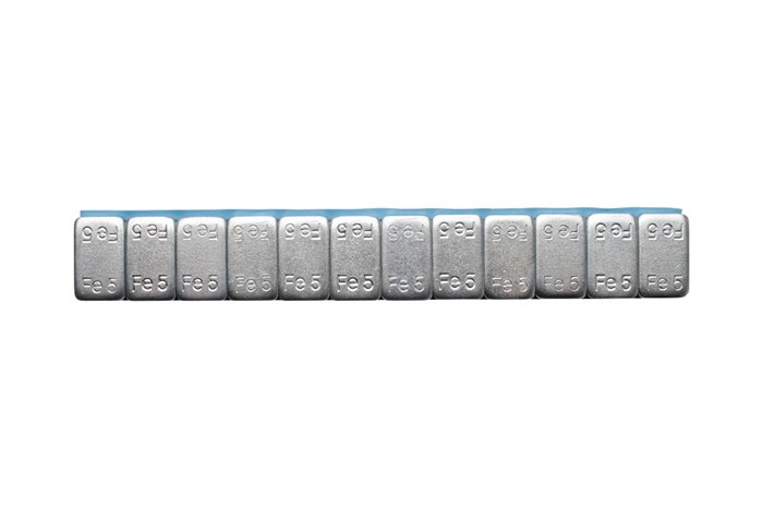 Itsekiinnittyvä tasapainopaino 12x5g alumiinivanteelle