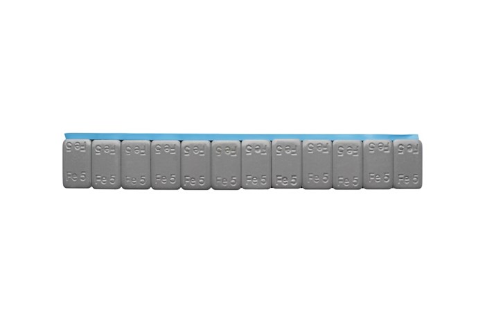 Itsekiinnittyvä tasapainopaino 12x5g alumiinivanteelle
