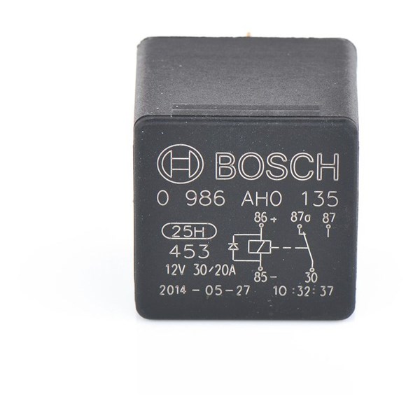 Rele, työvirta 12V BOSCH BOSCH