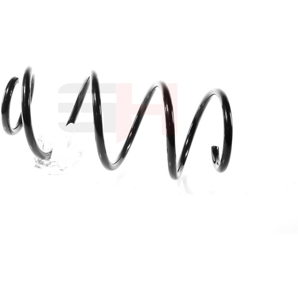 Jousi (auton jousitus), Etuakseli, Etuakseli, oikea, Etuakseli, v GH