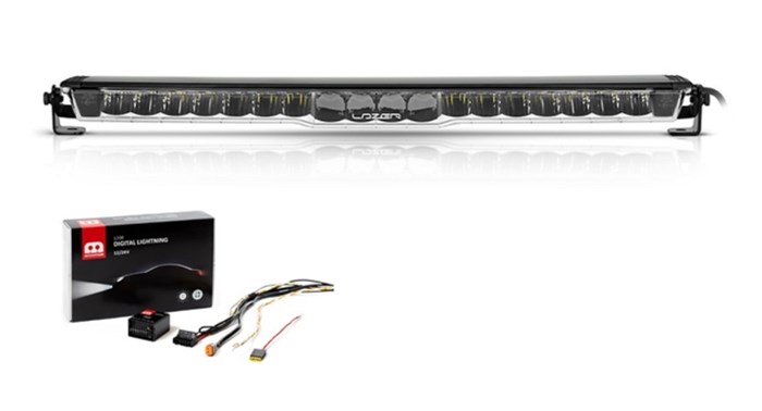 Lazer LED-paneeli Glide + Digital Lightning 1200 -sarja LAZER Lazer