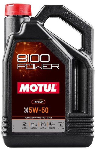 Moottoriöljy Motul 8100 POWER 5W-50 MOTUL MOTUL