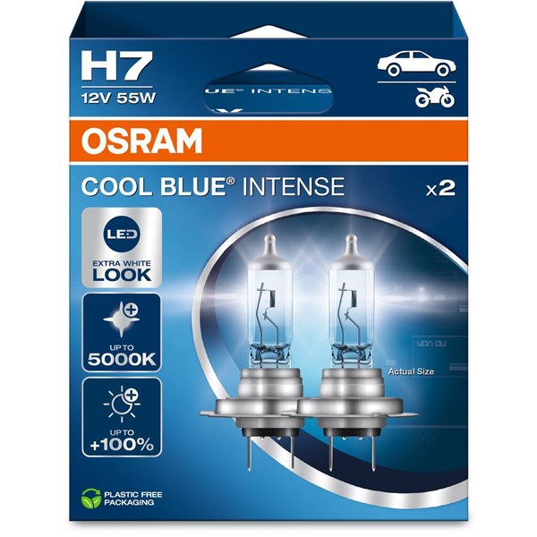 Halogeenipolttimo Osram Night Breaker Silver H7 PX26d, Universal OSRAM