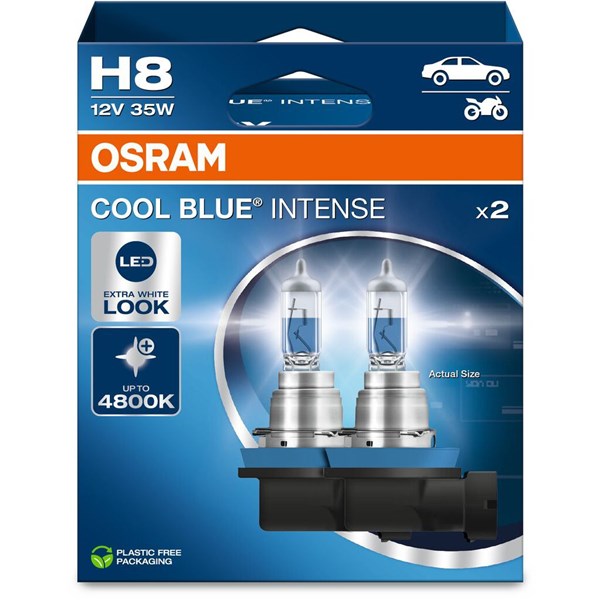 Halogeenilamppu Osram Cool Blue Intense ­H8 PGJ19-1 12V OSRAM OSRAM