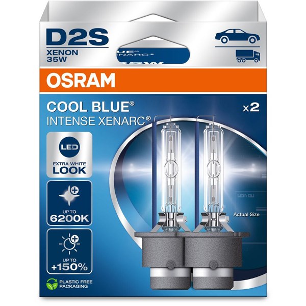 Xenonlamppu OSRAM XENARC COOL BLUE INTENSE D2S P32d-2 85V OSRAM OSRAM