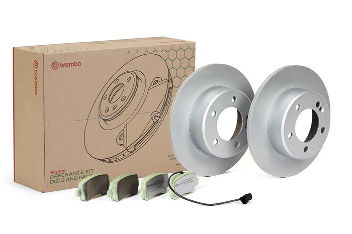 Jarrupalasarja, Levyjarru Vakiomalli, Taka-akseli BREMBO BREMBO