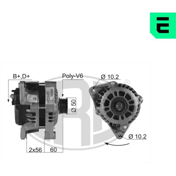 Laturi 14V 100A
