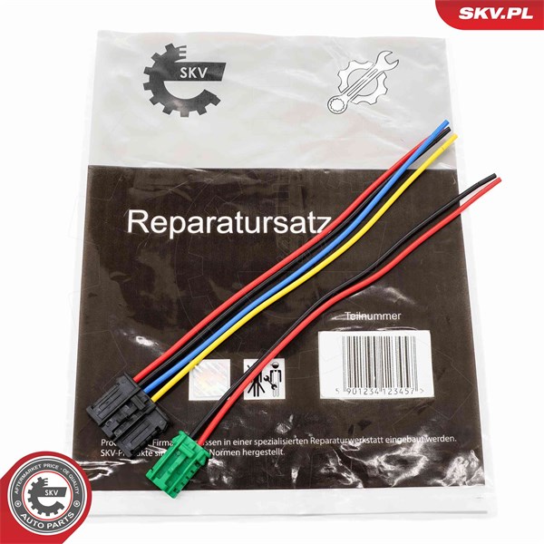 Kaapelinkorjaussarja, vastus (sisäilmantuuletin) ESEN SKV ESEN SKV