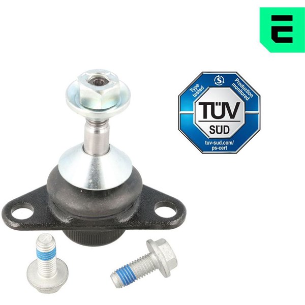 Pallonivel, Etuakseli, oikea, Etuakseli, vasen, Alla